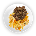 Donner With Chips & Cheese 